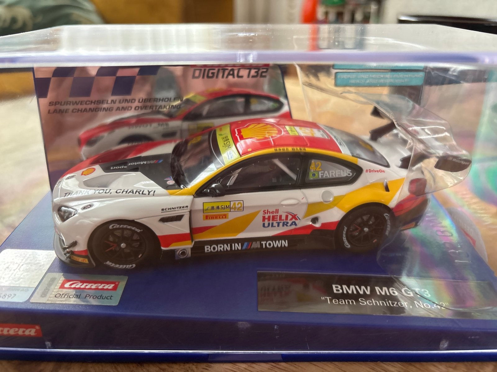 Carrera Digital 132 BMW M6 GT3 "Team Schnitzer, No.42", Kinderen en Baby's, Speelgoed | Racebanen, Racebaan, Carrera, Nieuw, Ophalen of Verzenden