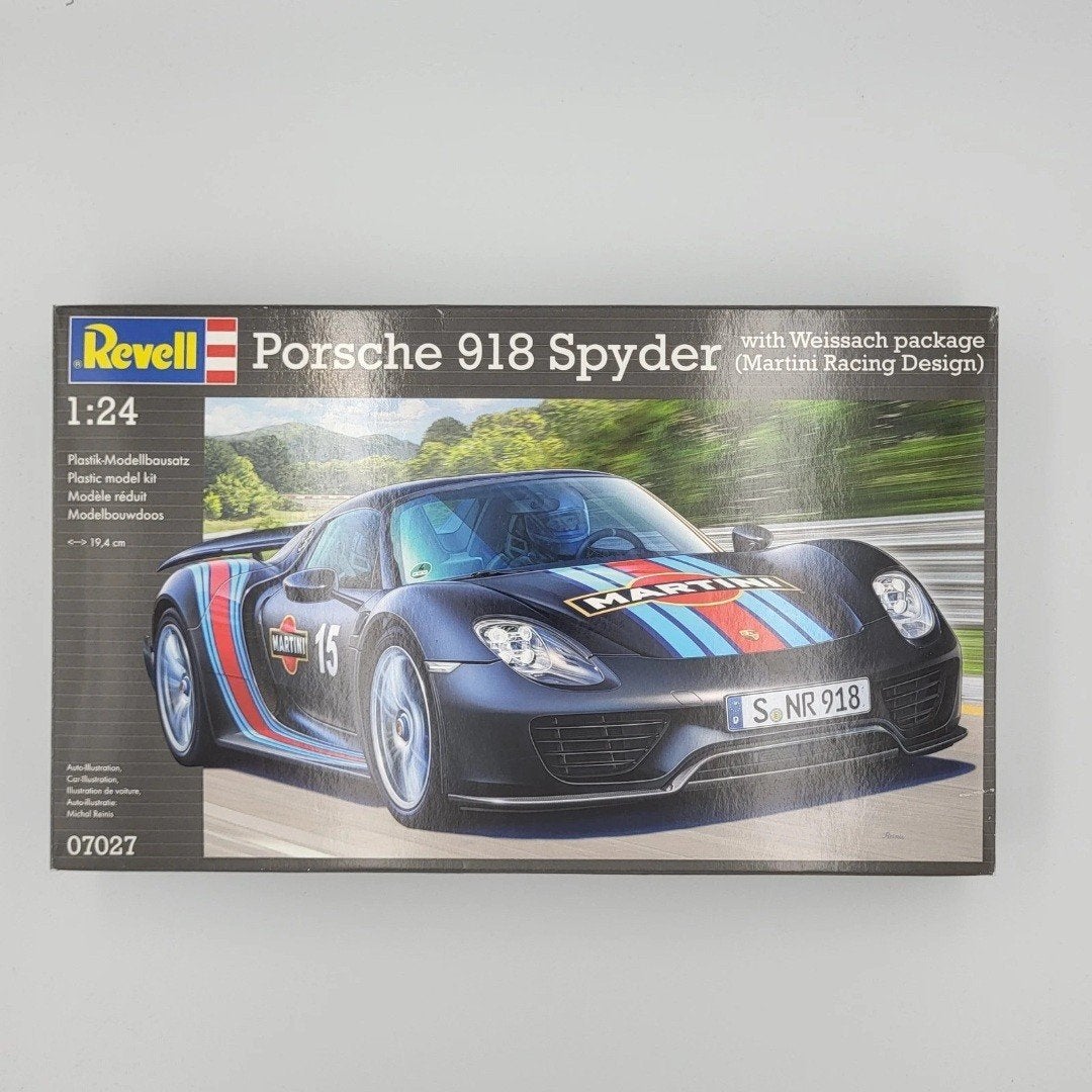 Revell Porsche 918 Spyder Modelbouwdoos 1:24, Auto, Nieuw, Ophalen of Verzenden, 1:32 tot 1:50
