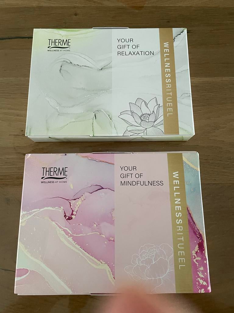 Therme Wellnessritueel Cadeausets NIEUW samen voor  €10, Ophalen, Nieuw, Gehele gezicht