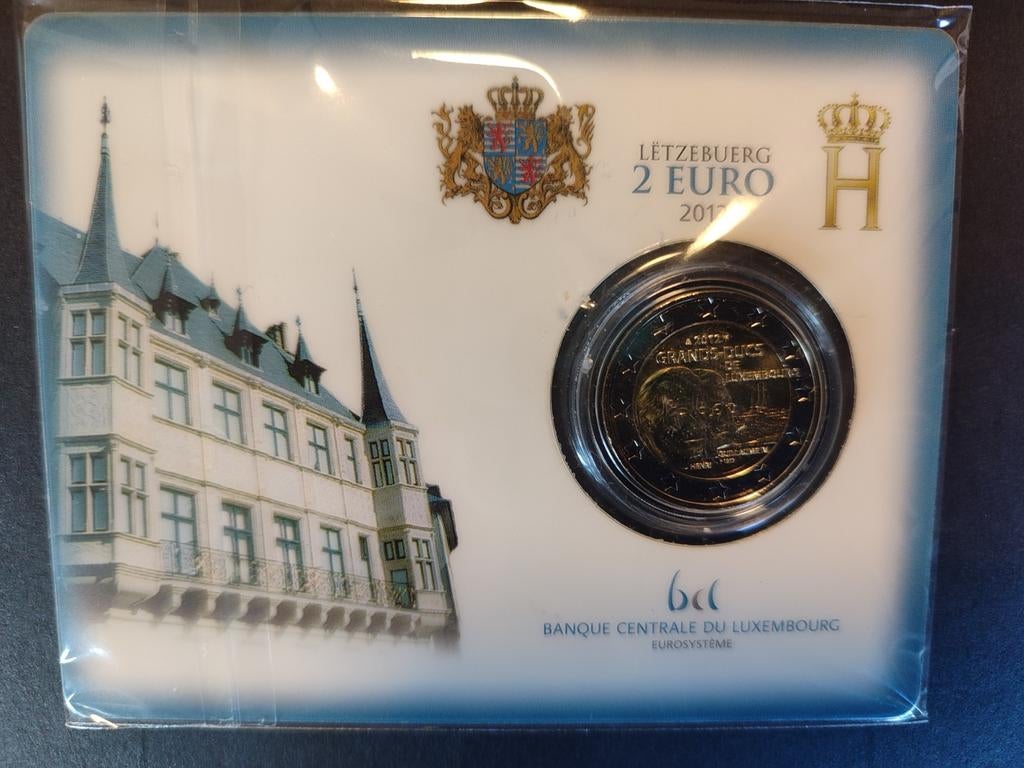 Luxemburg 2 euro 2012 BU Grand Ducs Coincard, Postzegels en Munten, Munten | Europa | Euromunten, Ophalen of Verzenden, Luxemburg