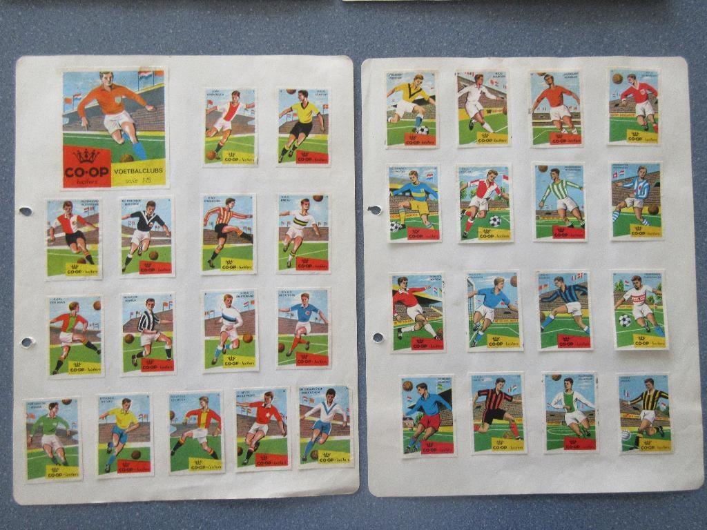 64 x CO-OP (compleet), Voetbalclubs, Verzamelen, Ophalen of Verzenden, Zo goed als nieuw, Sigarenbandjes