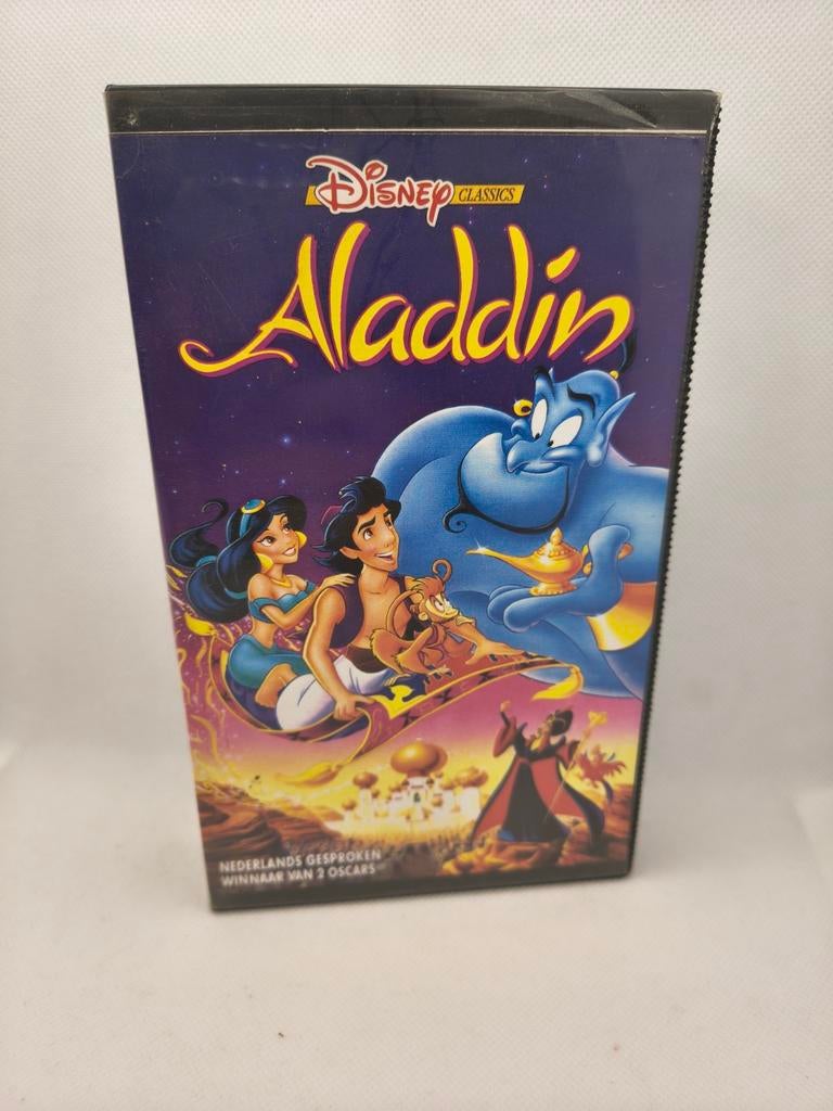 Disney Aladdin VHS, Cd's en Dvd's, VHS | Kinderen en Jeugd, Alle leeftijden, Ophalen of Verzenden, Zo goed als nieuw