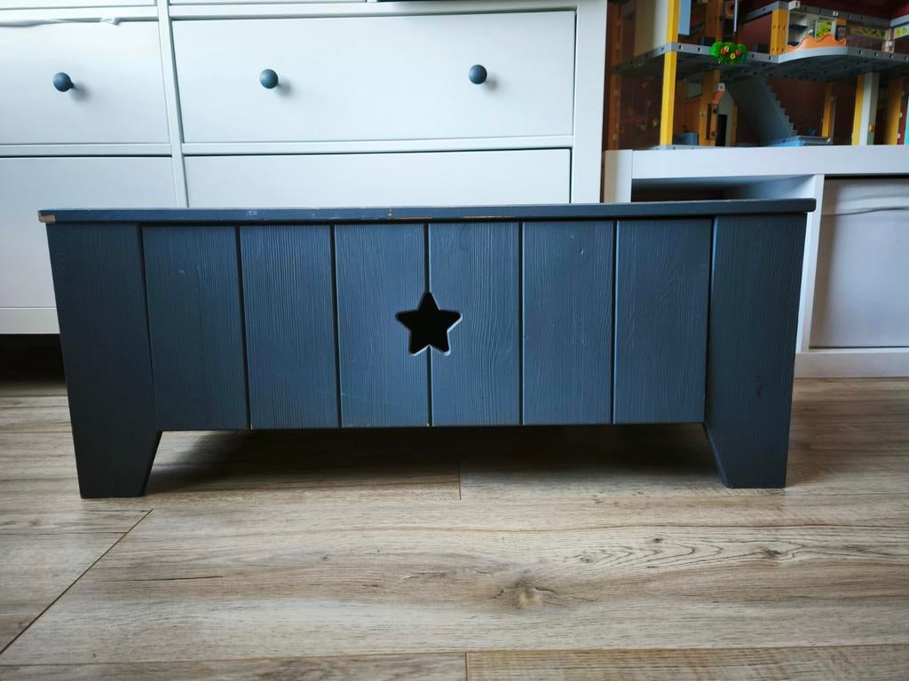Houten Speelgoedkist, Kinderen en Baby's, Kinderkamer | Overige Meubels, Gebruikt, Kast, Ophalen of Verzenden
