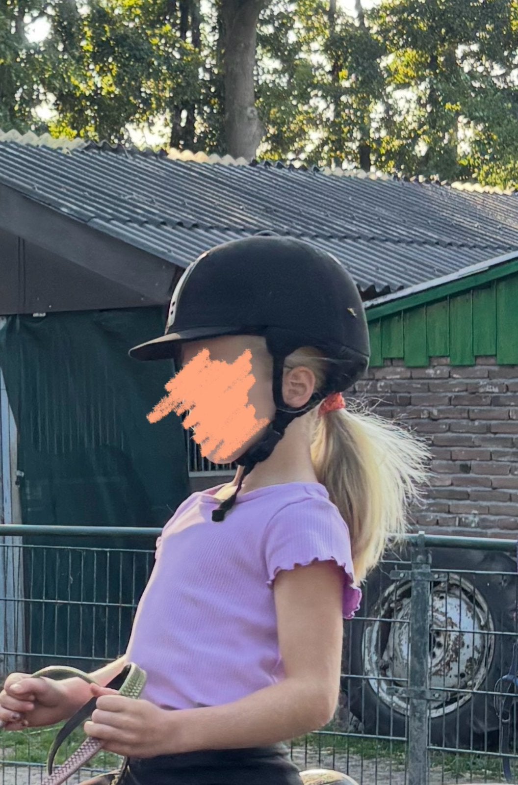 Happy horse cap maat 51, Dieren en Toebehoren, Ophalen of Verzenden, Zo goed als nieuw, Dressuur