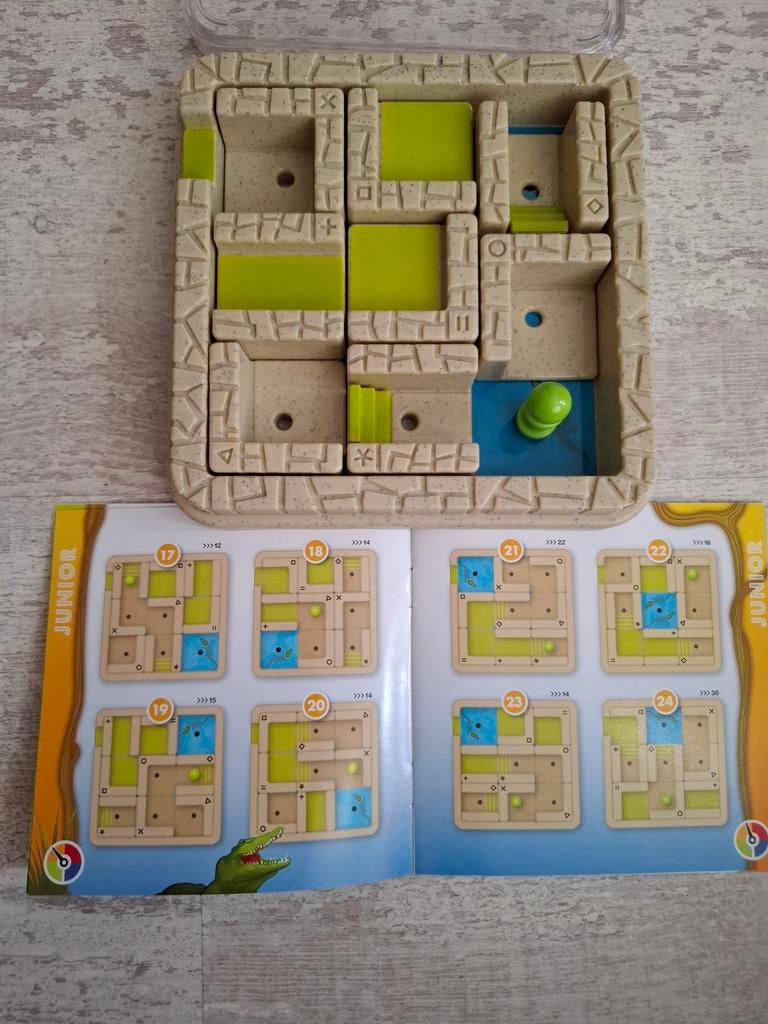SmartGames Temple Trap - Logisch denk spel, Ophalen of Verzenden, 10 tot 50 stukjes, Zo goed als nieuw, 6 jaar of ouder
