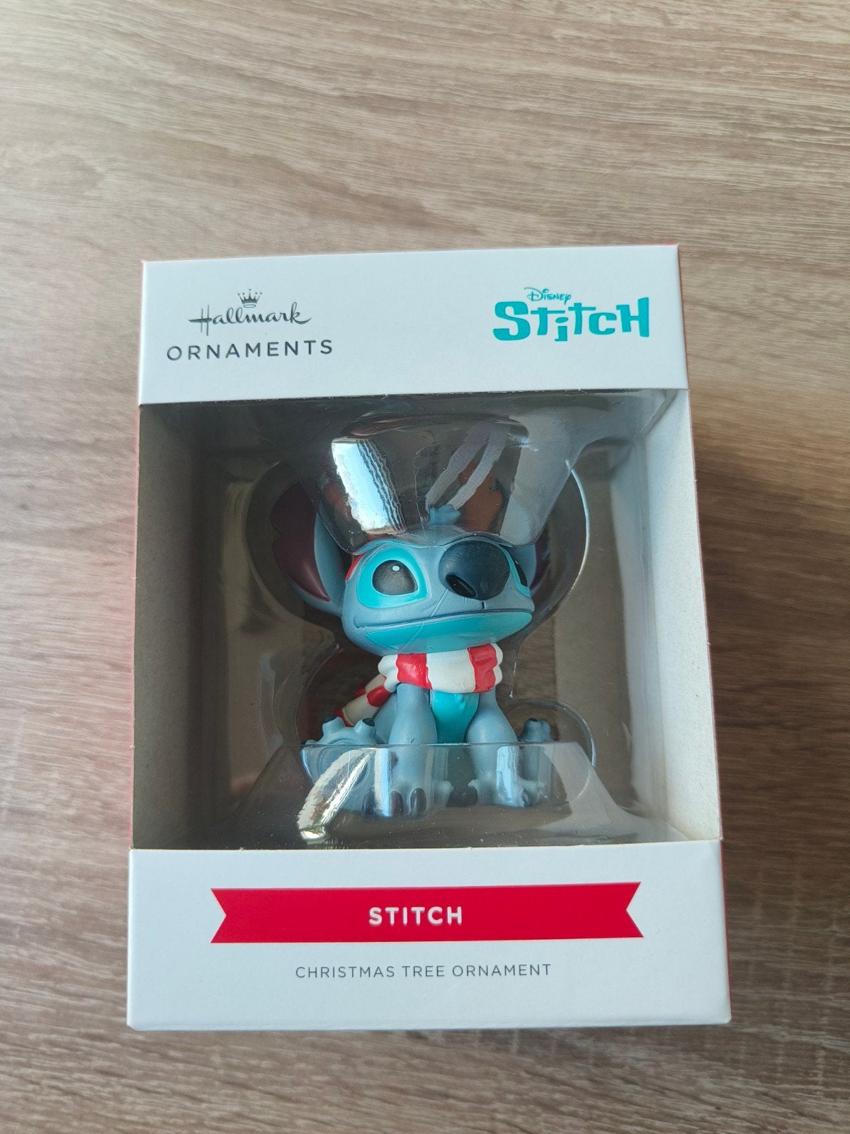 Disney Stitch Kerst Ornament - Hallmark, Verzamelen, Ophalen of Verzenden, Overige figuren, Nieuw, Beeldje of Figuurtje