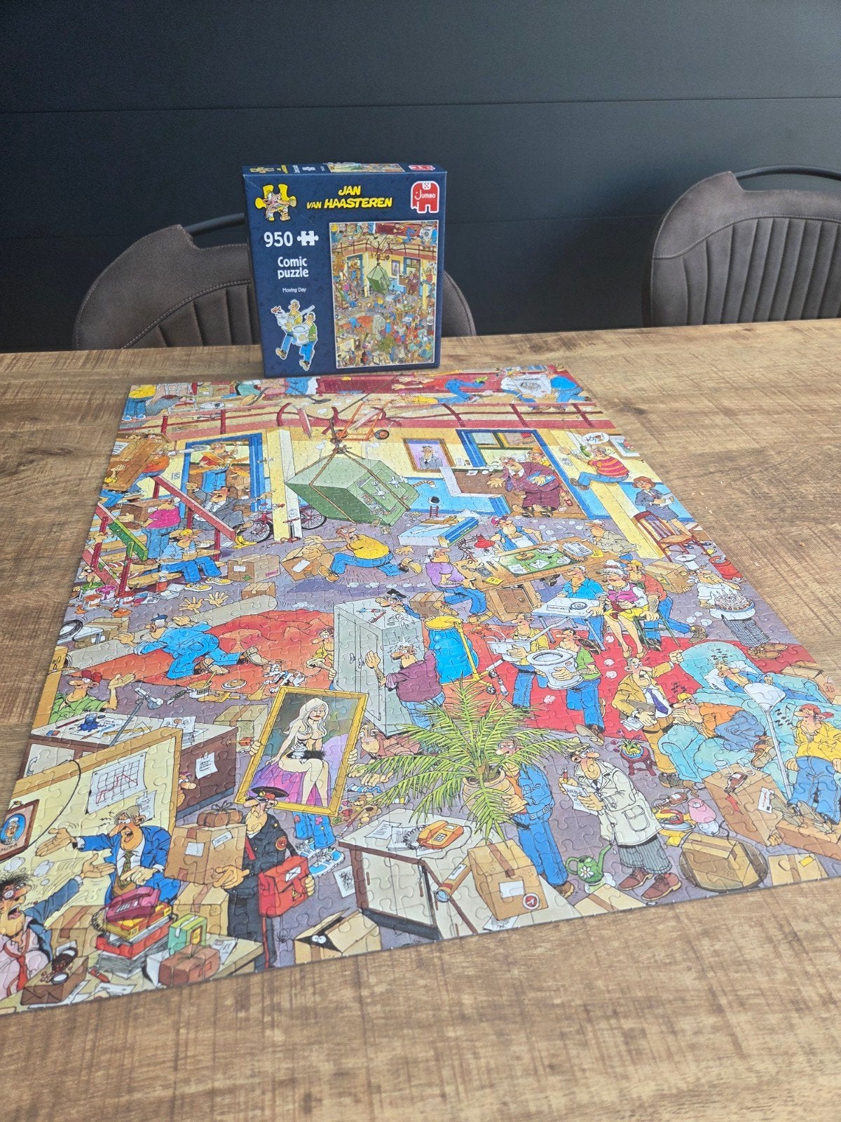 Jan van Haasteren puzzel 950 stuks, Ophalen, 500 t/m 1500 stukjes, Zo goed als nieuw