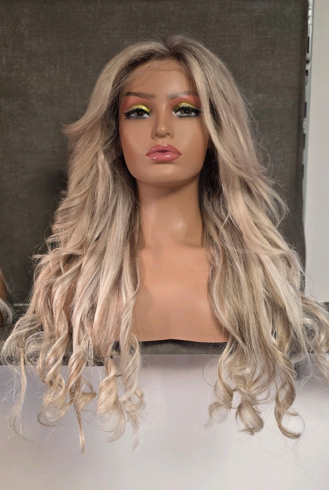lace wig echt haar, Ophalen of Verzenden, Nieuw, Pruik of Haarverlenging
