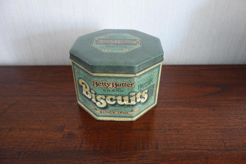 Blik Betty Butter Better Biscuits, Ophalen of Verzenden, Zo goed als nieuw, Overige