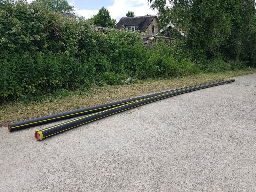 Gasleiding PE 100 160x9.15 SDR 17.6 12 meter lang, Ophalen, Overige materialen, 6 meter of meer, Overige typen