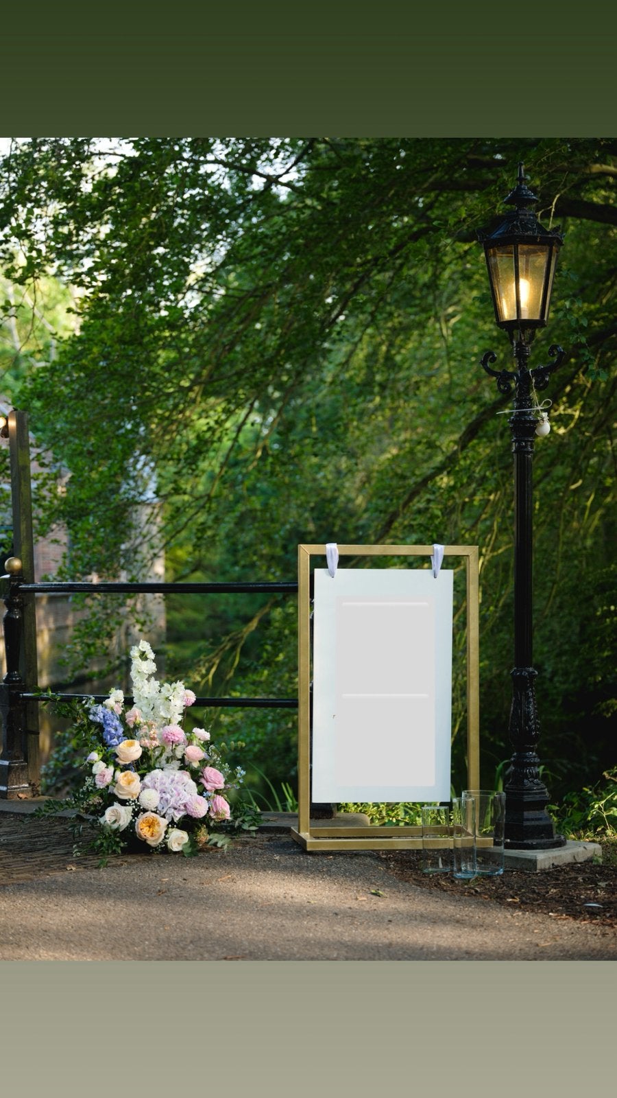 Frame welkomstbord, Hobby en Vrije tijd, Ophalen of Verzenden, Nieuw, Versiering, Geboorte of Huwelijk