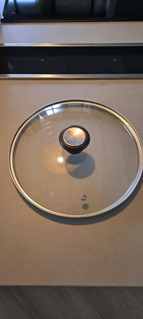 Glazen deksel Tefal, Ophalen of Verzenden, Gebruikt