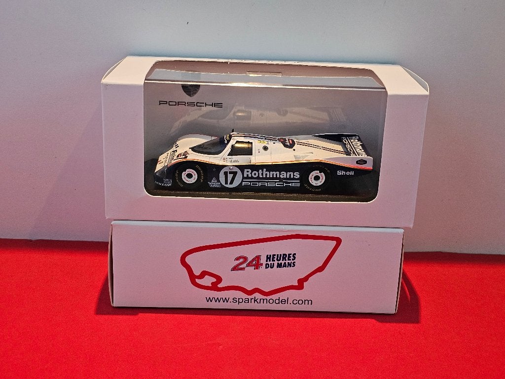 Porsche 962 C LH, car # 17, Winner Le Mans 1987. NIEUWstaat, Ophalen of Verzenden, Zo goed als nieuw, Auto, Overige merken