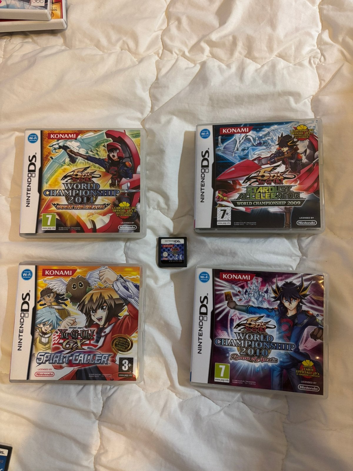 5 Yu-Gi-Oh DS games - CIB - los/bundel | stardust 2009 en GX, Ophalen of Verzenden, Zo goed als nieuw