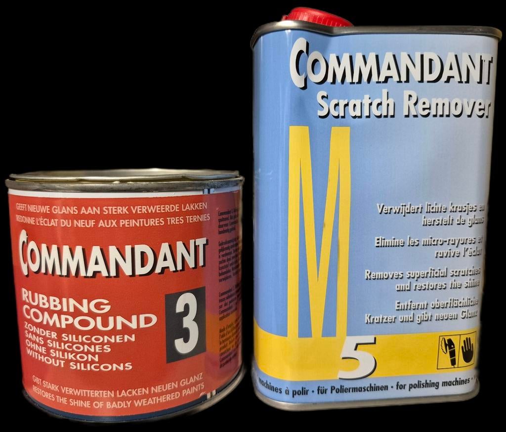 Commandant Rubbing Compound & Scratch Remover Set, Ophalen of Verzenden