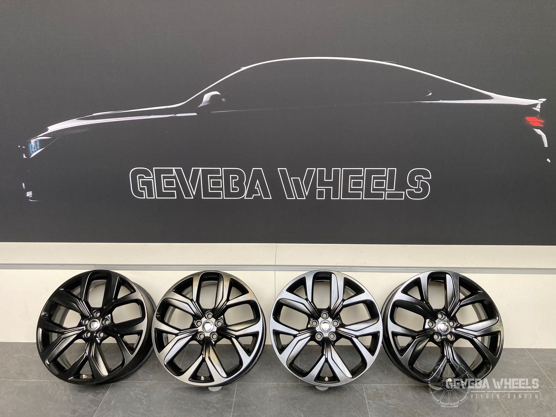 20” originele Jaguar I-pace velgen 5x108 TPMS J9D3-1007-CB, Gebruikt, Velg(en), -, -