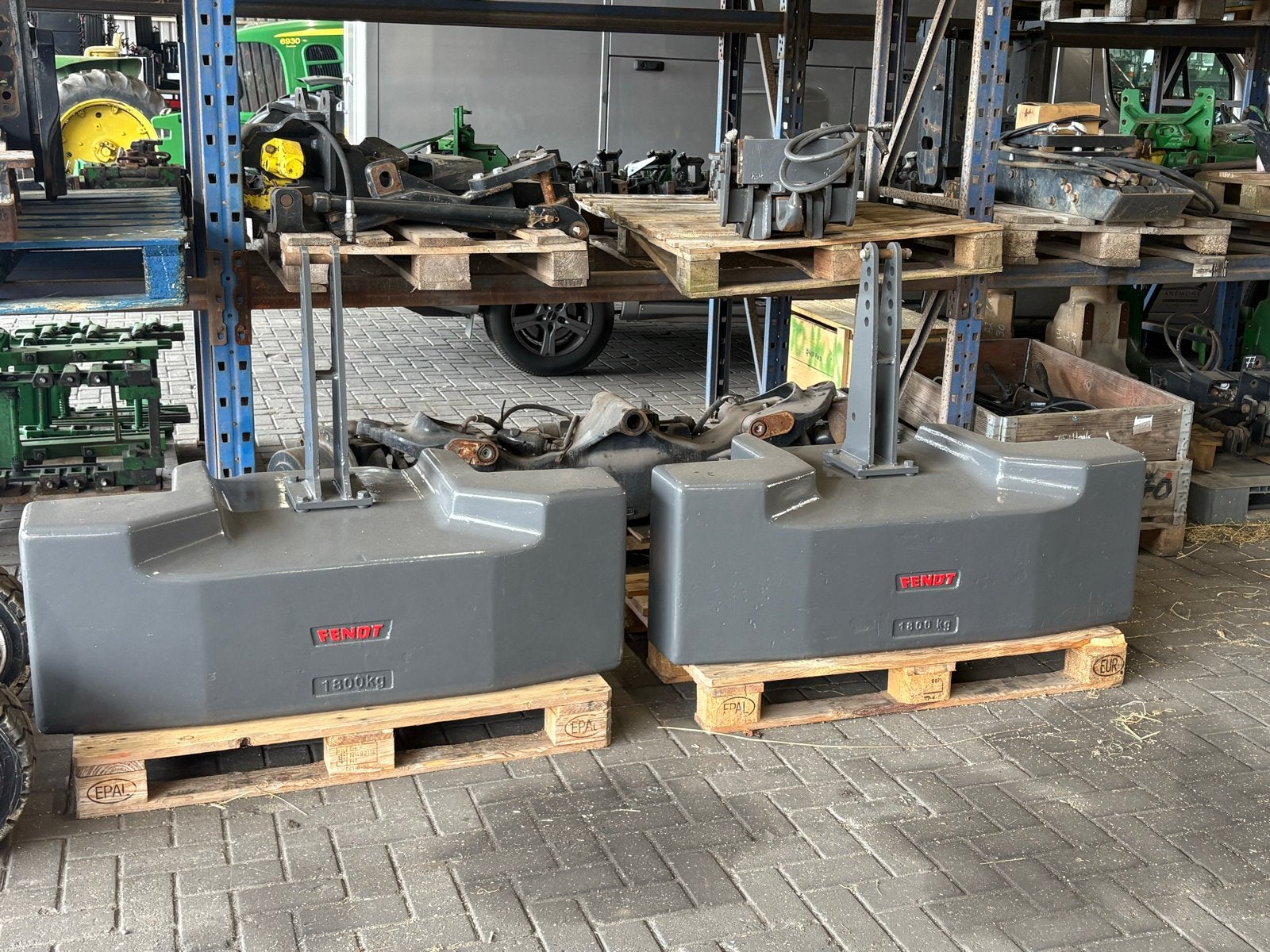 Fendt frontgewichten 1800 kg (2 stuks), Ophalen, Akkerbouw, Overige typen