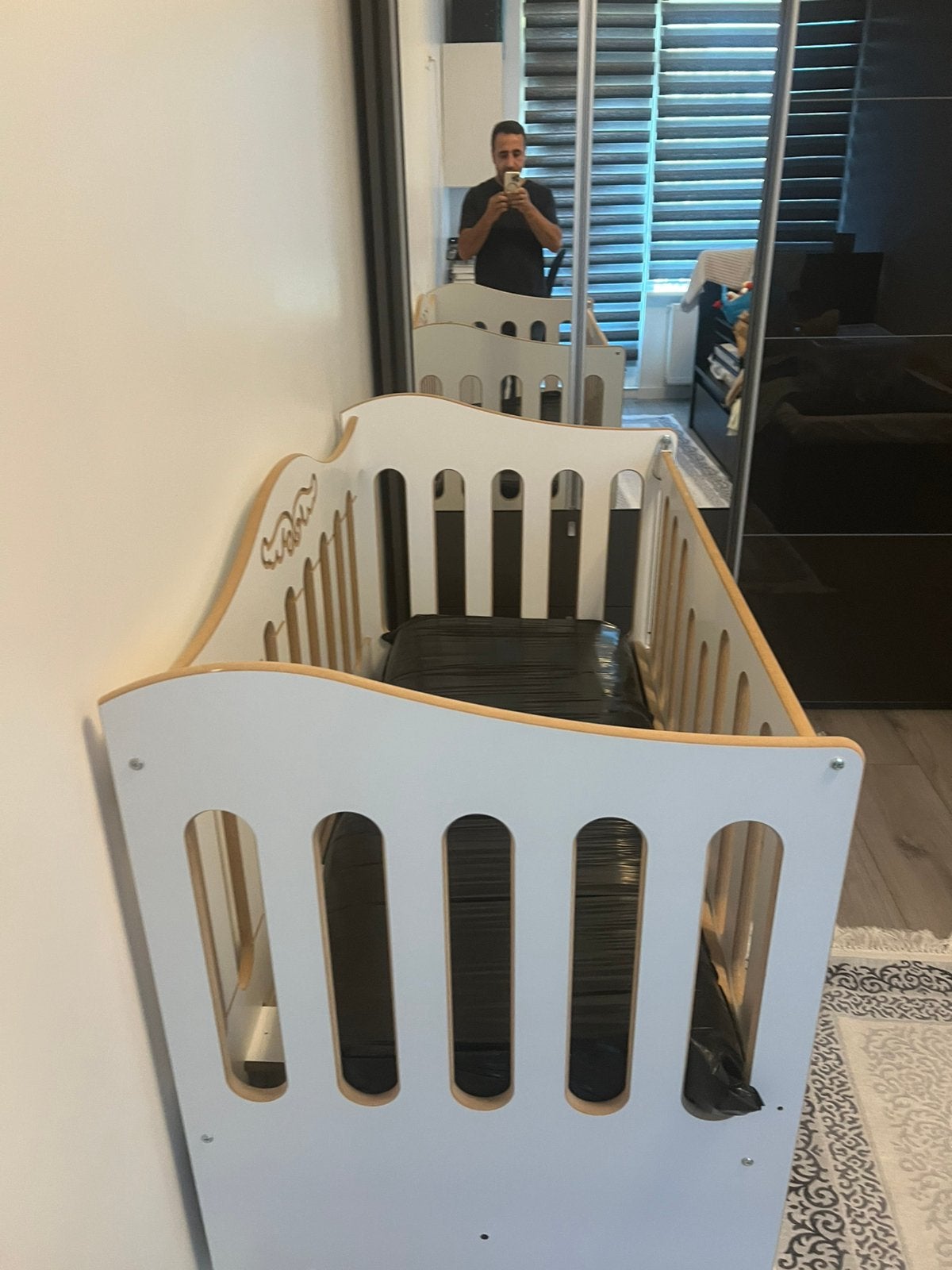 Baby bed, Ophalen, Zo goed als nieuw