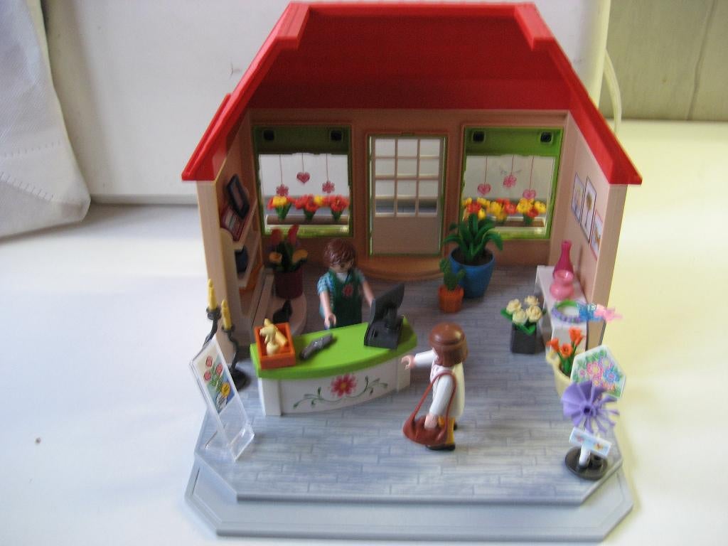 playmobil bloemenwinkel 70016, Kinderen en Baby's, Speelgoed | Playmobil, Ophalen of Verzenden, Zo goed als nieuw