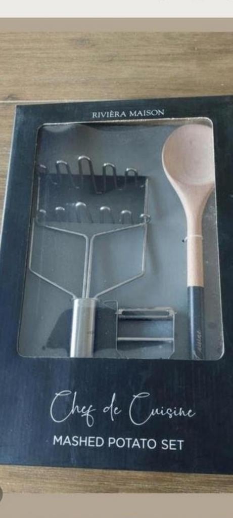 Riviera Maison Chef de Cuisine Mashed Potato Set, Ophalen of Verzenden, Nieuw
