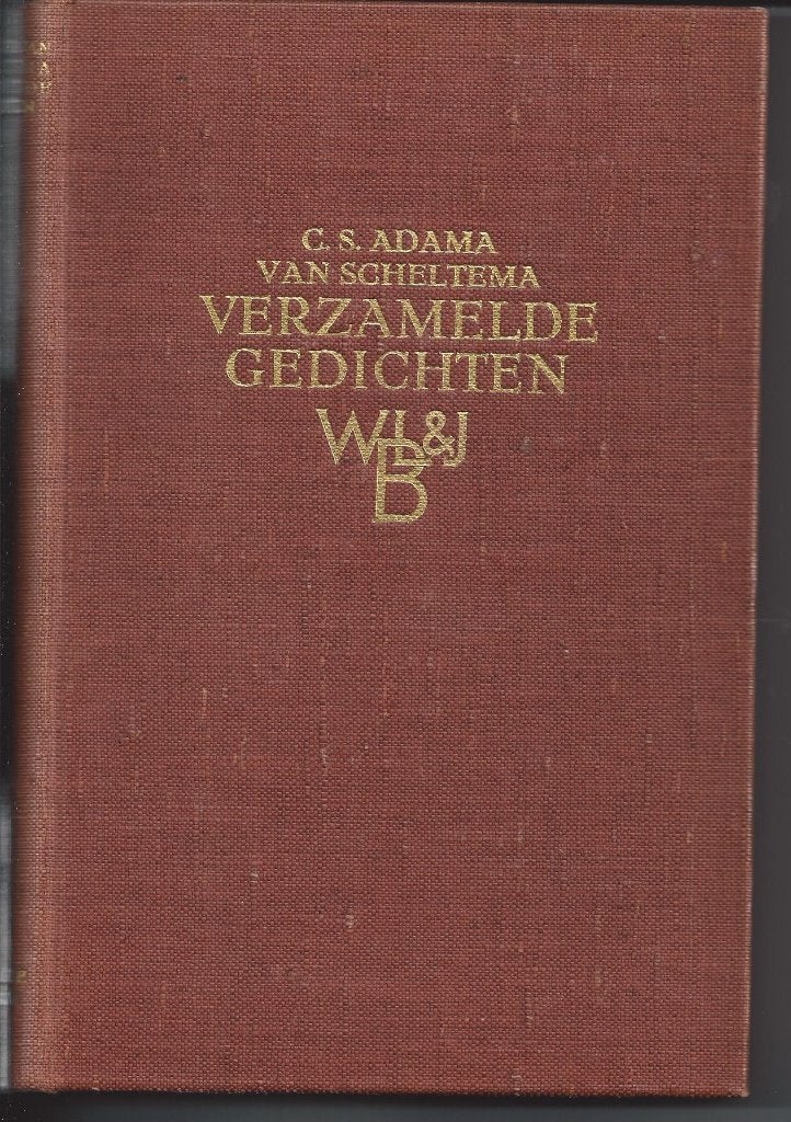 Verzamelde Gedichten C.S. Adama van Scheltema, Ophalen of Verzenden, C.S. Adama van Scheltema, 20e eeuw of later, Gelezen