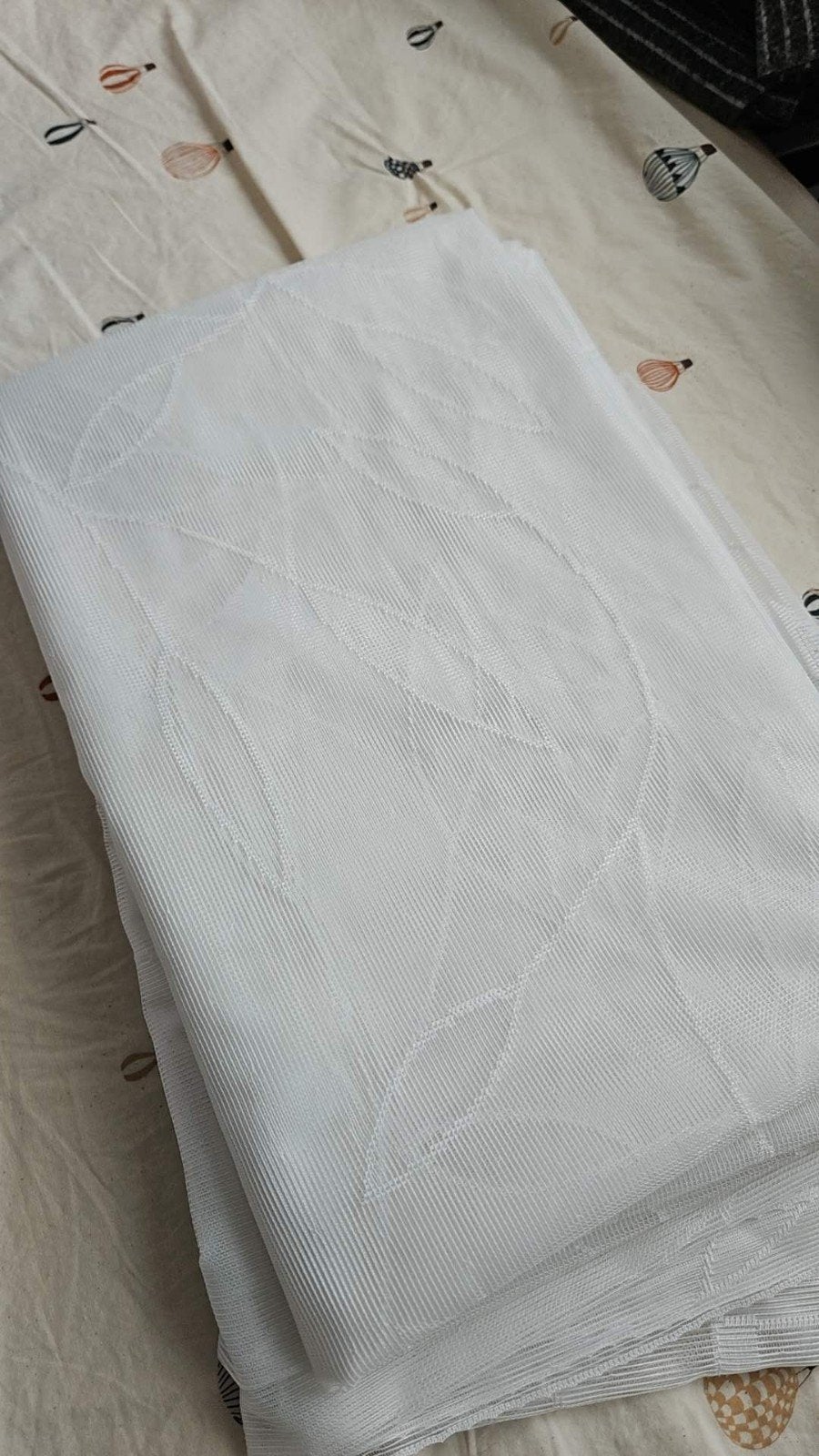 IKEA LILLIGERD Vitrage Gordijnen - Wit, 100 tot 150 cm, 200 cm of meer, Wit, Ophalen of Verzenden