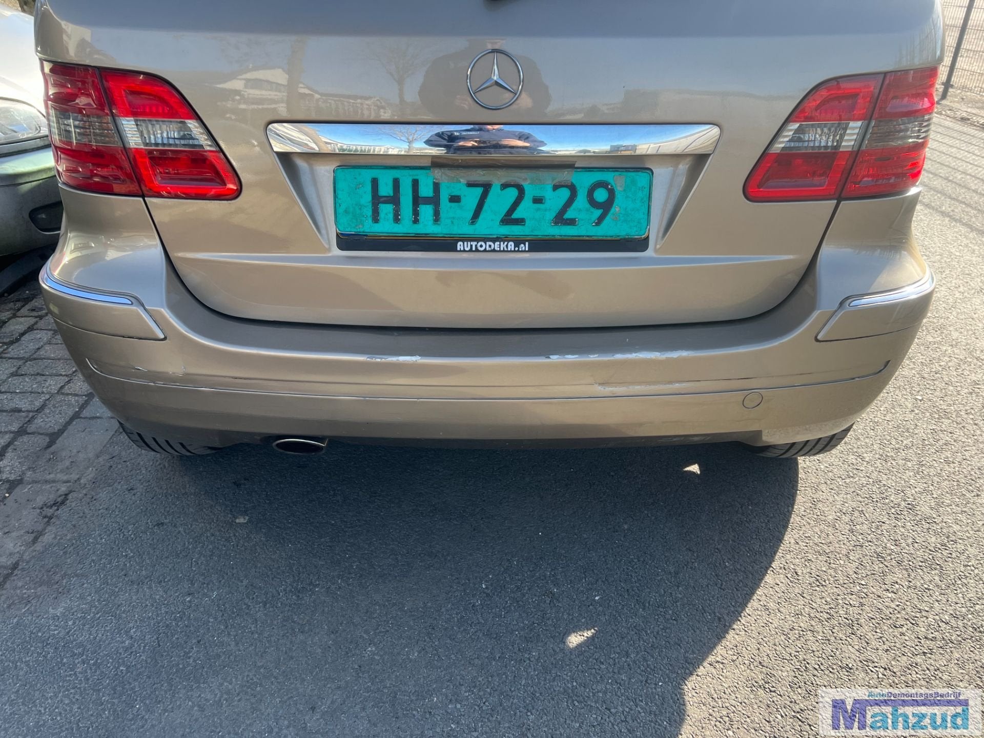 MERCEDES B KLASSE W245 BRONS 791 achterbumper 2005-2011, Gebruikt, Mercedes-Benz AG, Mercedes-Benz, Ophalen of Verzenden
