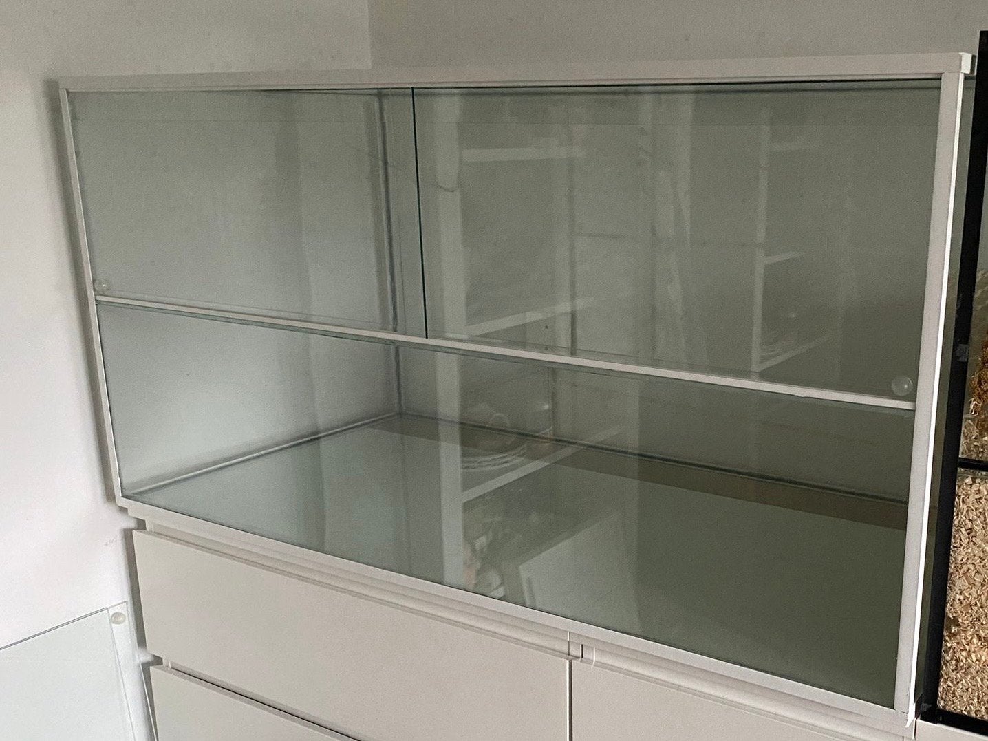 Terrarium 120x60x60, Ophalen, 110 cm of meer, 60 tot 90 cm, Zo goed als nieuw