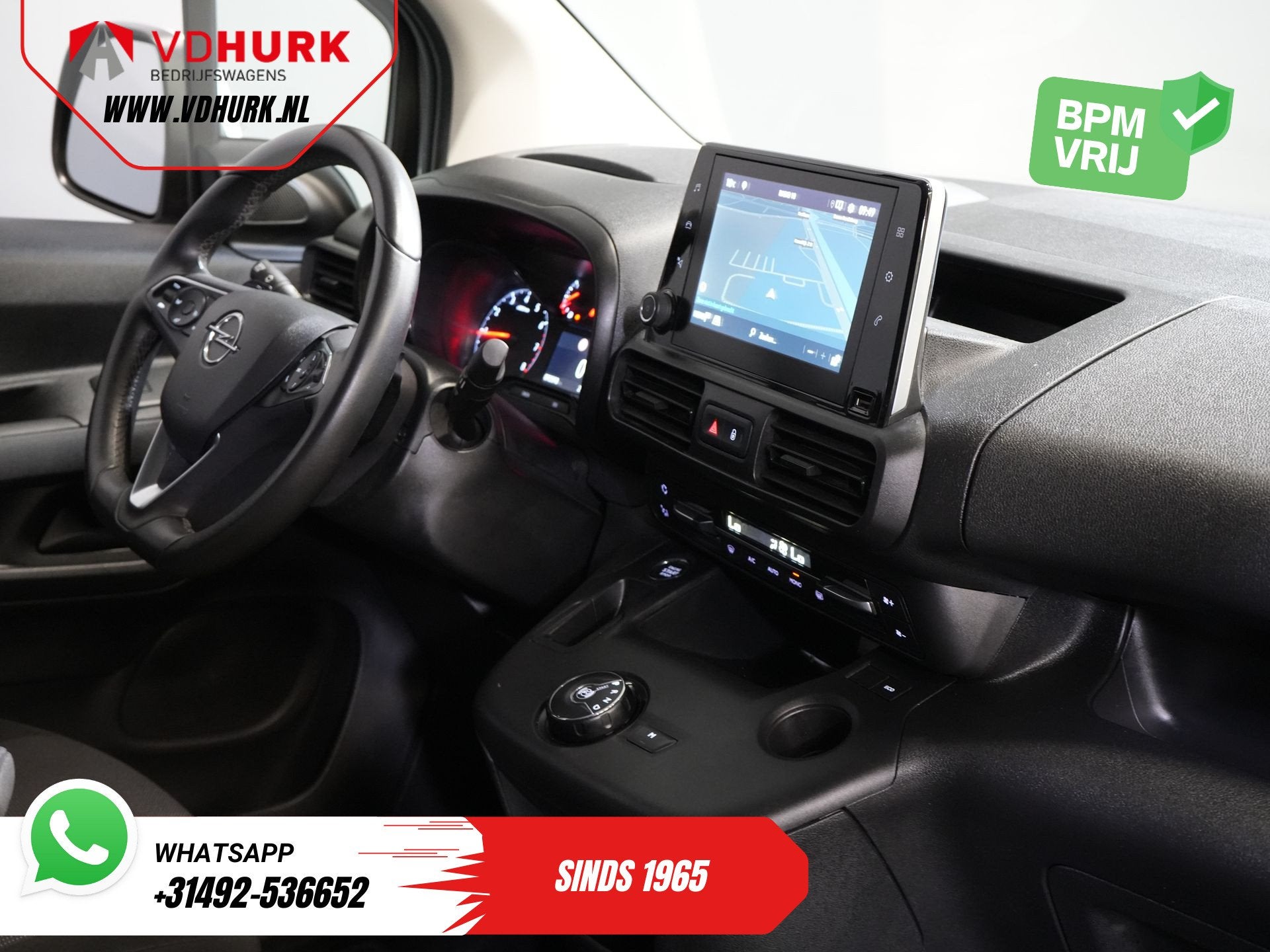 Opel Combo 1.5D 130 pk Aut. L2 Stoelverw/ Würth/ Carplay/ N, Stof, Gebruikt, 4 cilinders, Origineel Nederlands