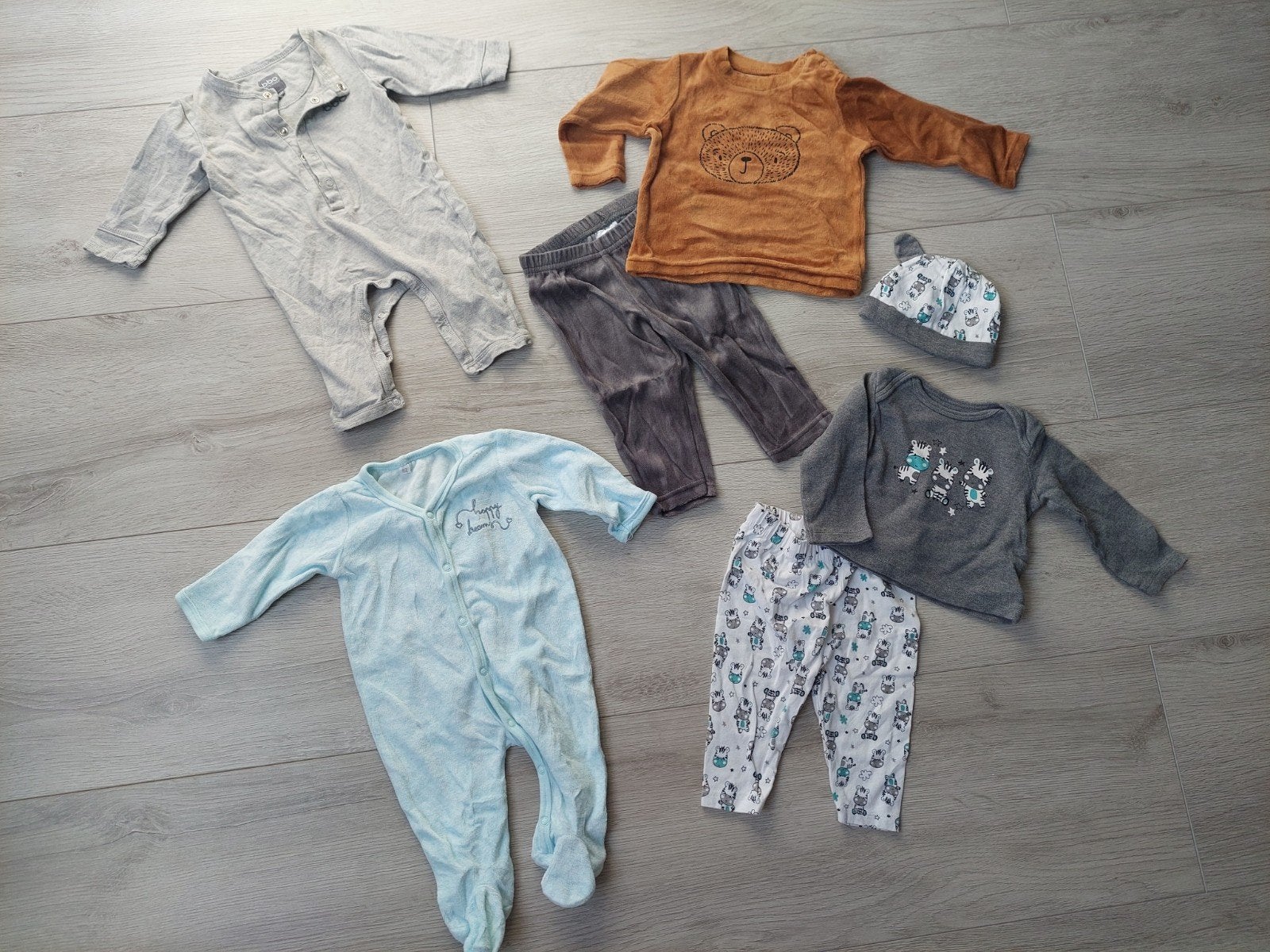 Pyjama's maat 62 jongen boxpakjes pyjama boxpakje pakje wint, Ophalen of Verzenden, Zo goed als nieuw, Jongetje, Nacht- of Onderkleding