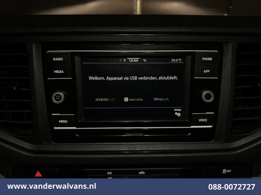 Volkswagen Crafter 2.0 TDI 140pk L3H3 L2H2 Euro6 Airco | Cam, Auto's, Voorwielaandrijving, Start-stop-systeem, Stof, Gebruikt