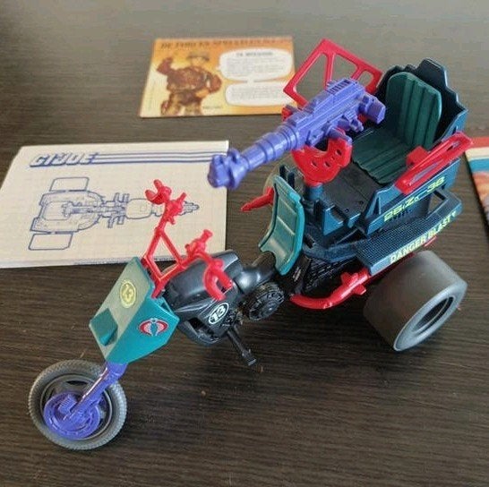 G.I. Joe ARAH Dreadnok Cycle compleet en met instructies, Kinderen en Baby's, Speelgoed | Actiefiguren, Ophalen of Verzenden, Zo goed als nieuw