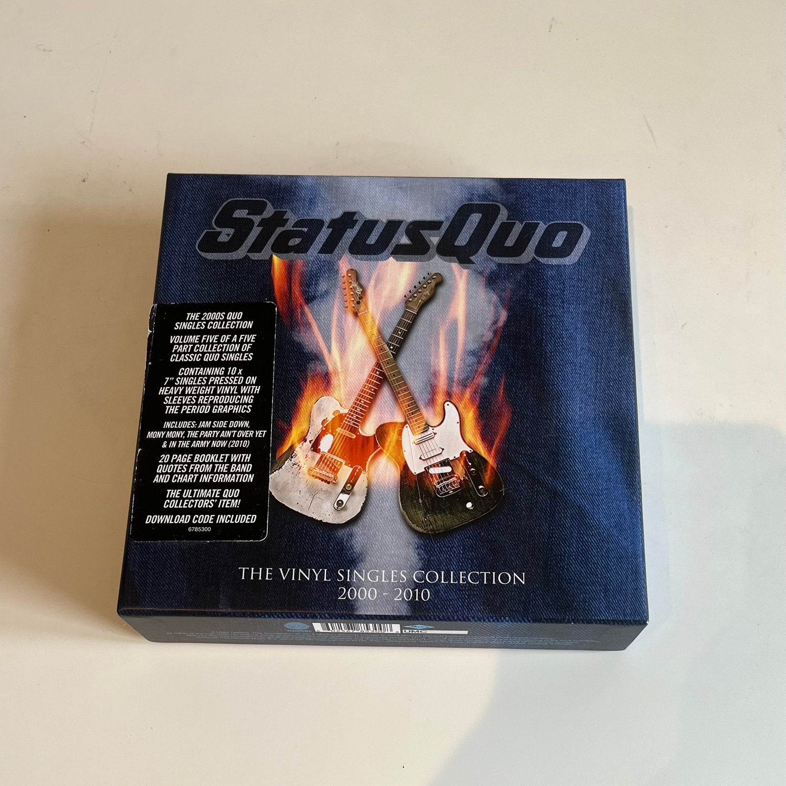 Statusquo vinyl singles collection 2000-2010, Ophalen of Verzenden, Zo goed als nieuw