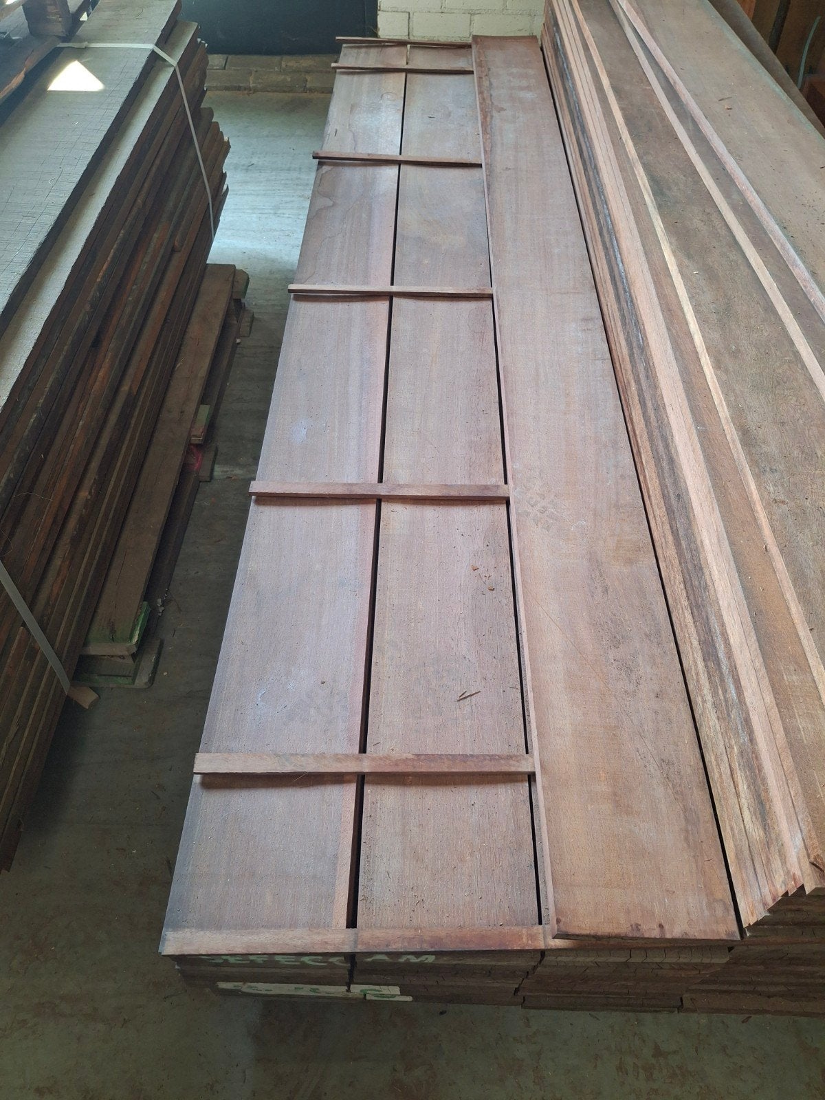 Azobe planken nieuw vlonderplanken, Ophalen, Nieuw, Hout