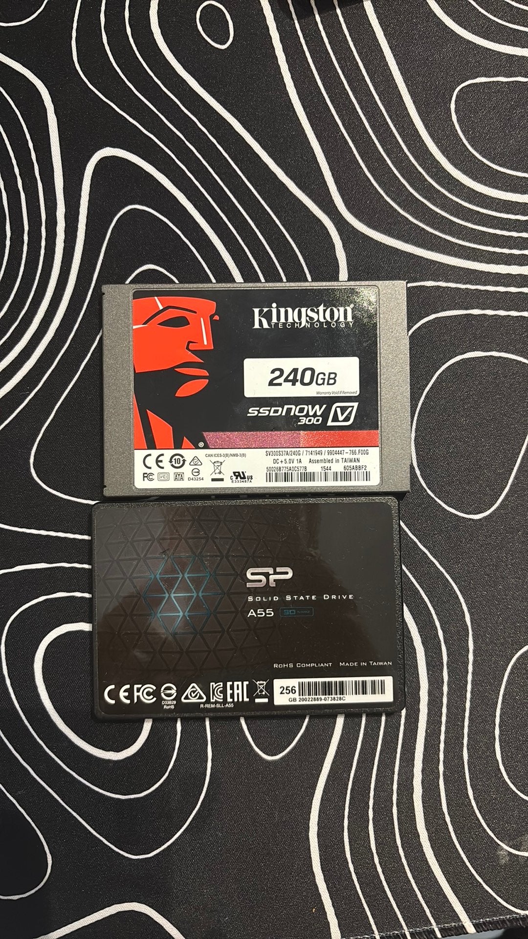 2 SSD 256GB, Computers en Software, Harde schijven, Ophalen, Intern, 256GB, Zo goed als nieuw