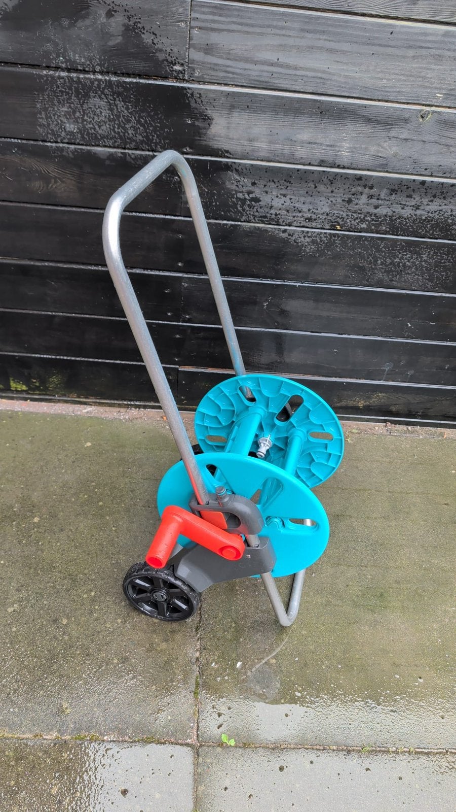 Gardena tuinslang haspel / slangenwagen, Tuin en Terras, Ophalen, Gebruikt, Tuinslanghaspel
