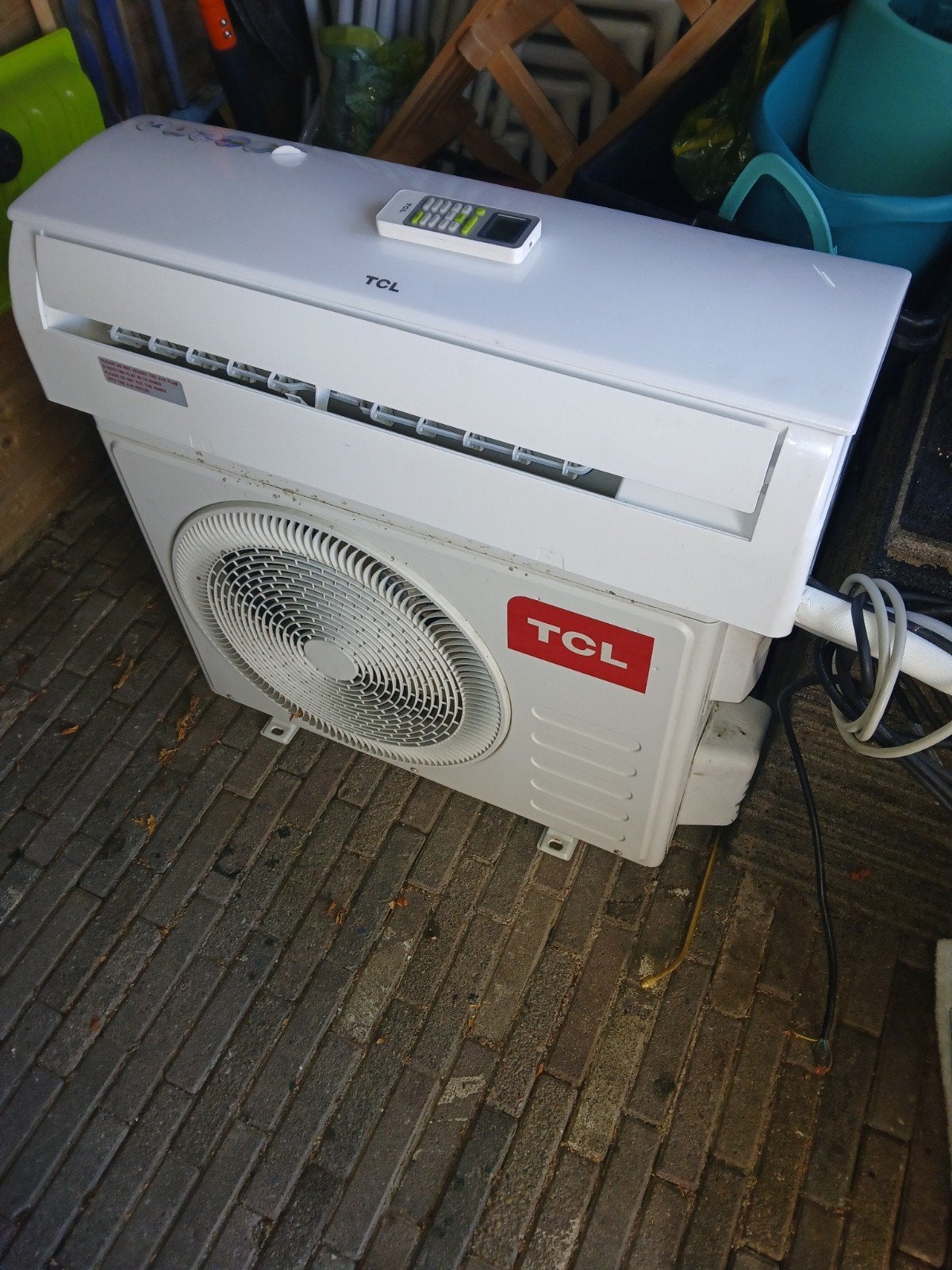 TCL Airco met foutcode E4 - voor onderdelen/reparatie, Ophalen, Koelen en Ontvochtigen, Minder dan 60 m³, 3 snelheden of meer