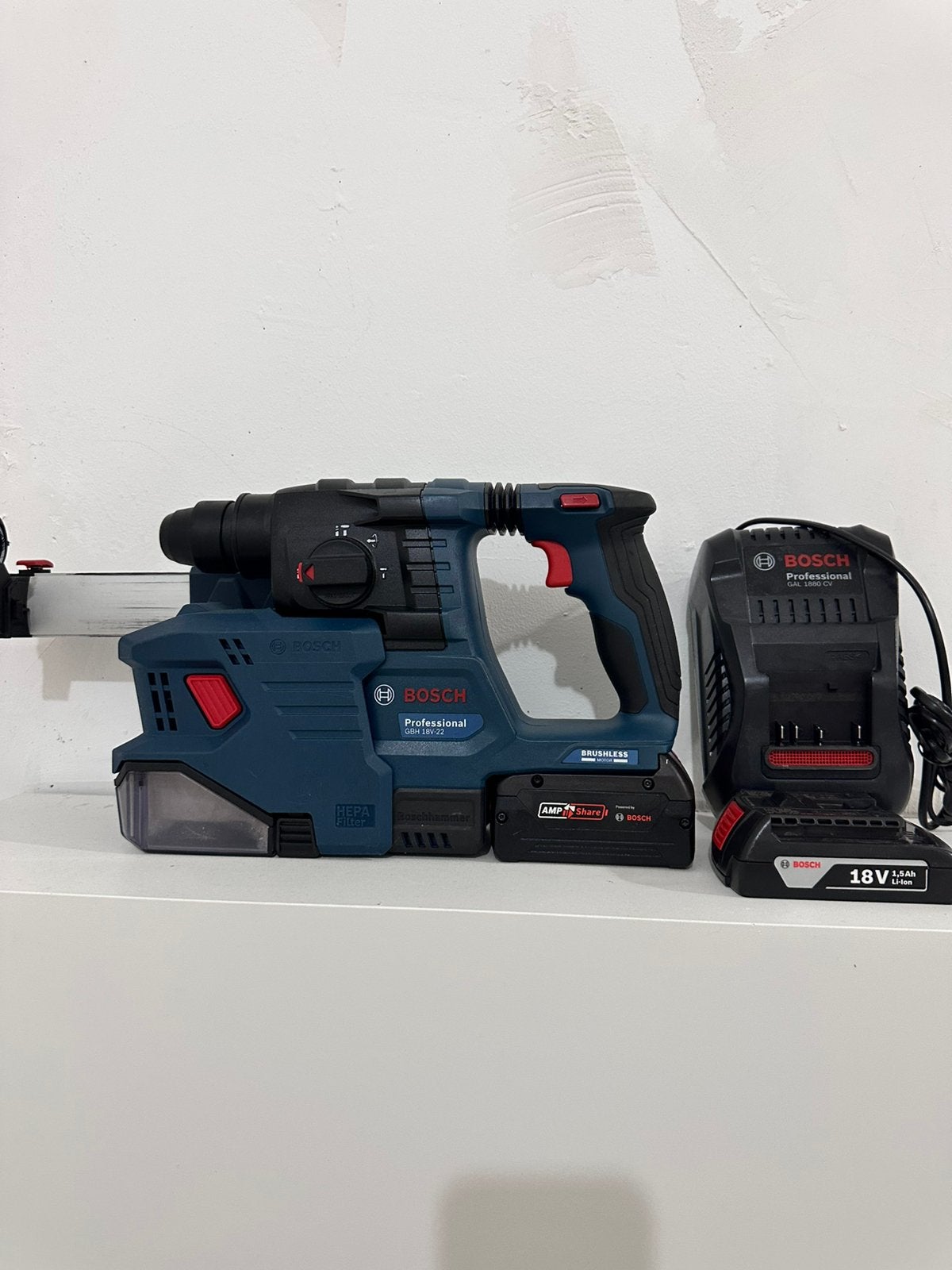Bosch professional boorhamer, Ophalen, Zo goed als nieuw