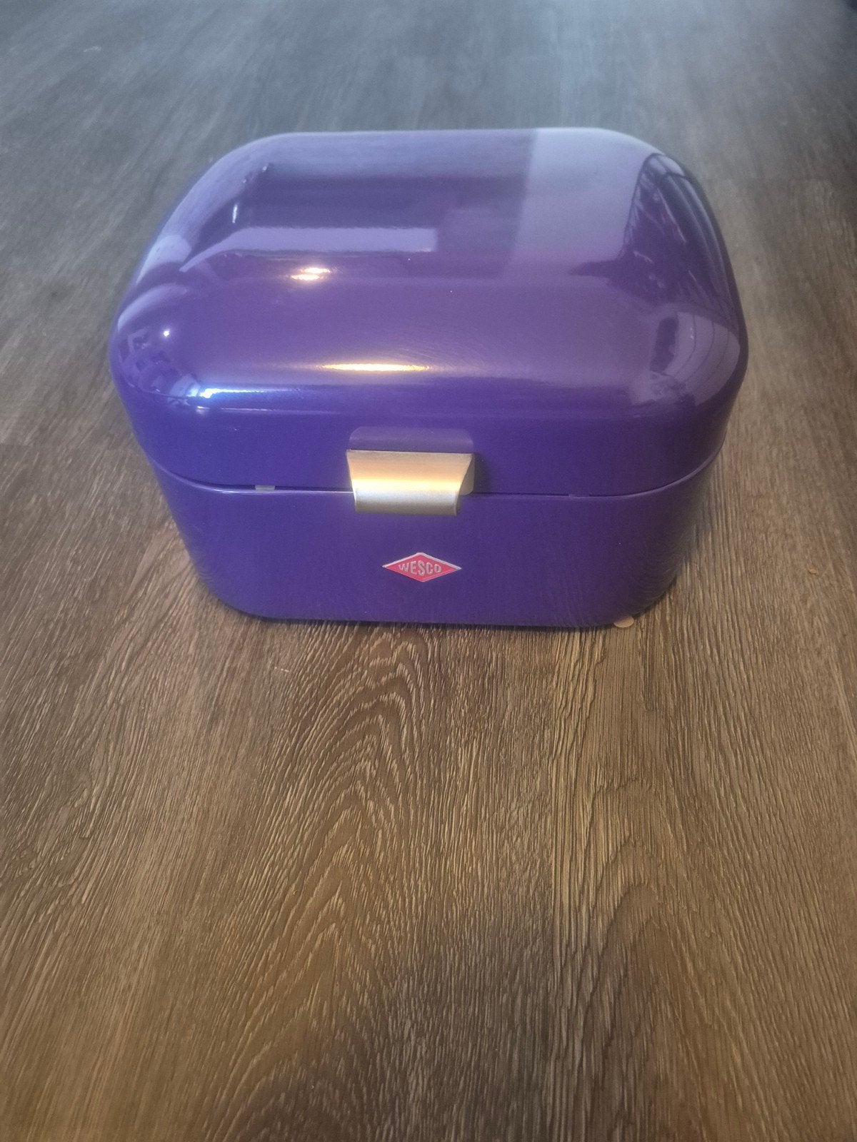 Wesco Broodtrommel Paars - Zo goed als nieuw, Huis en Inrichting, Keuken | Keukenbenodigdheden, Paars, Ophalen of Verzenden, Zo goed als nieuw