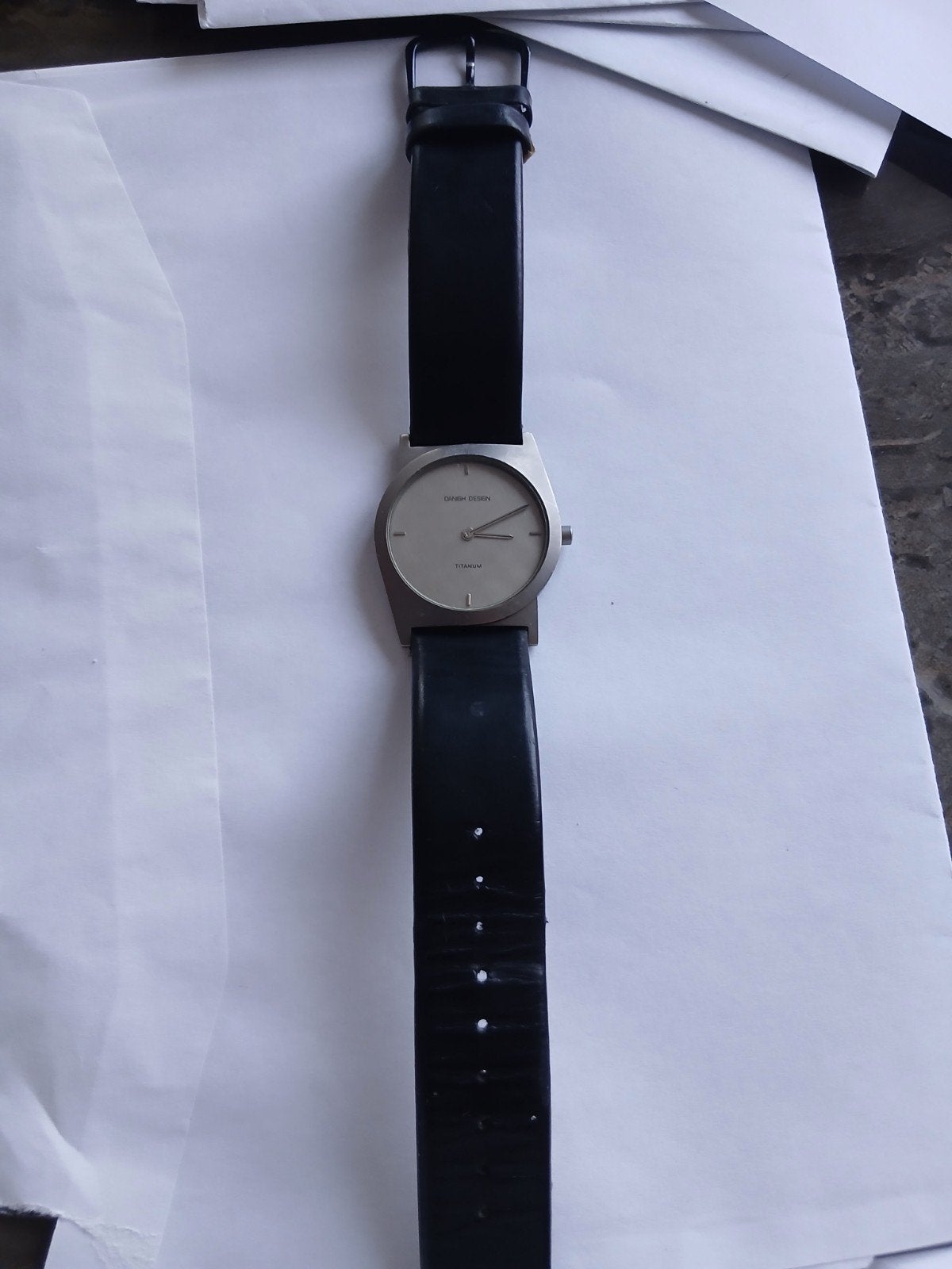 Danish Design Titanium Horloge - Zo goed als nieuw, Sieraden, Tassen en Uiterlijk, Verzenden
