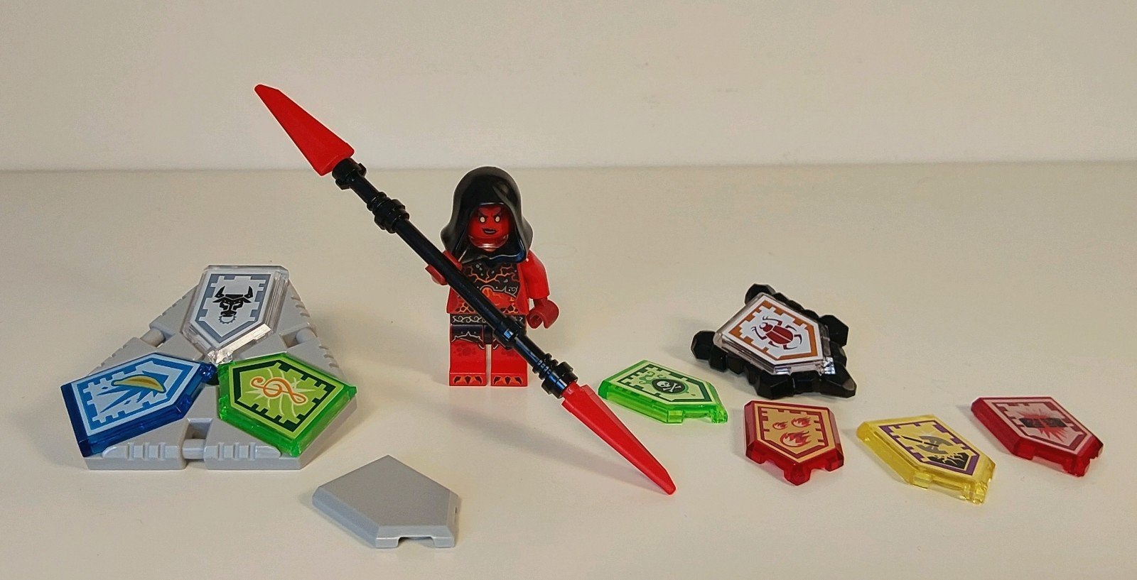 Lego Nexo knights poppetje, Gebruikt, Overige thema's, Lego, Ophalen of Verzenden