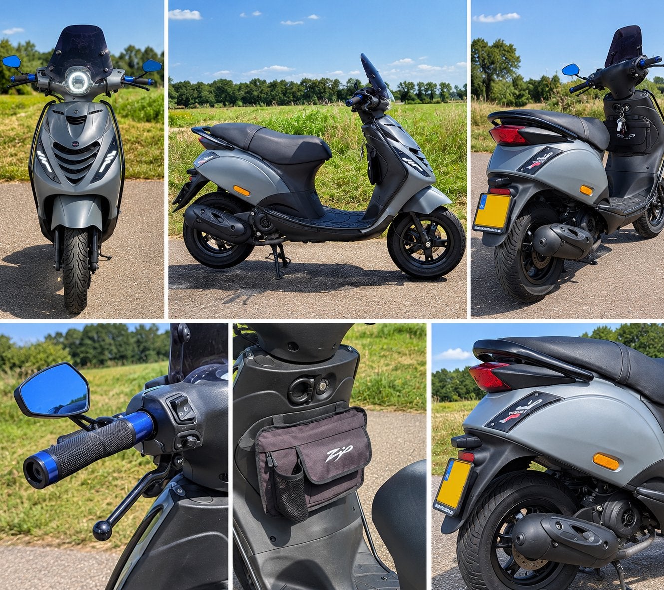 Piaggio Zip 2017 - Zo goed als nieuw, weinig kilometers, Ophalen, Zo goed als nieuw, Benzine, Piaggio