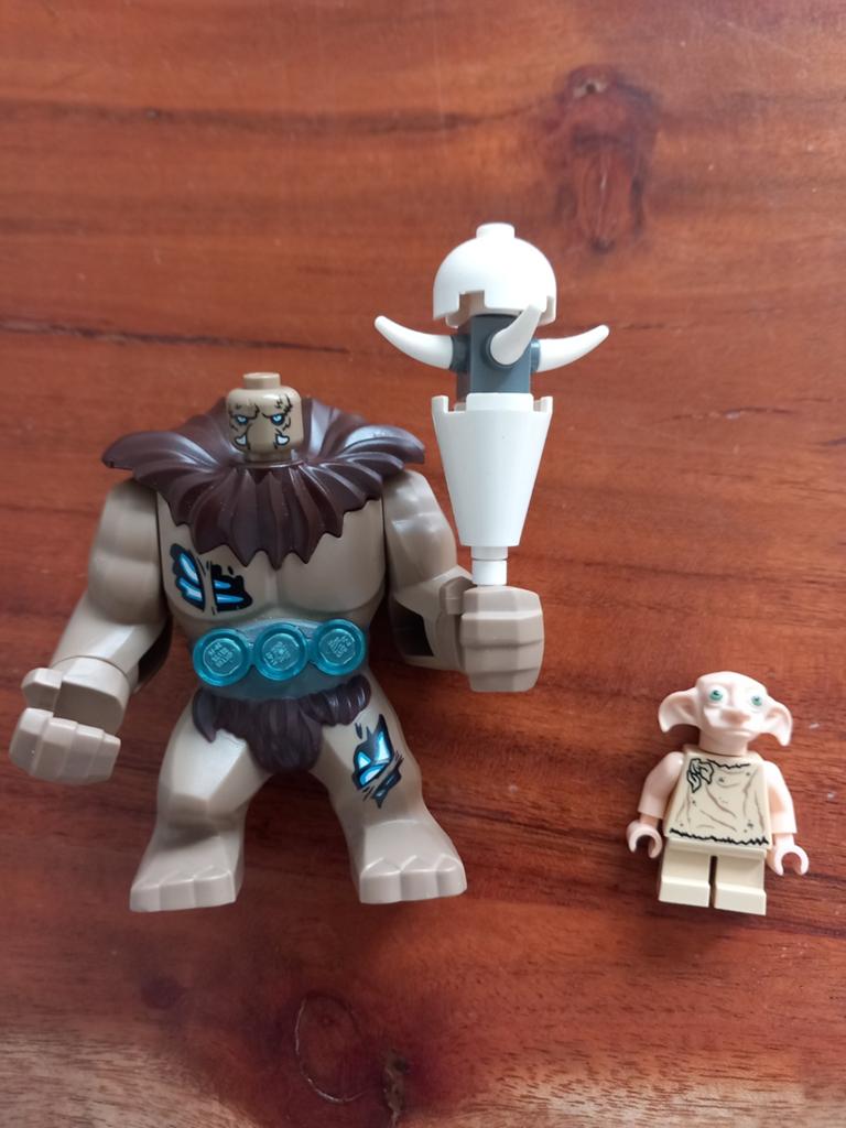Lego mungus en dobby mini figuur, Ophalen of Verzenden, Gebruikt