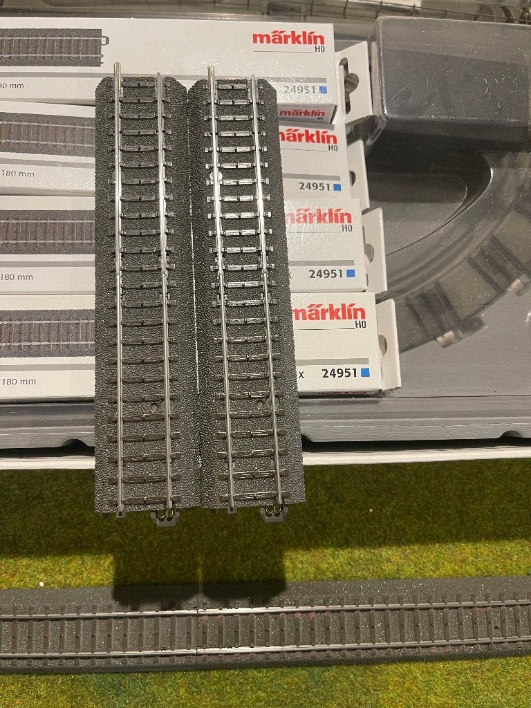 overgangsrails, Overige merken, Gelijkstroom, Nieuw, Rails
