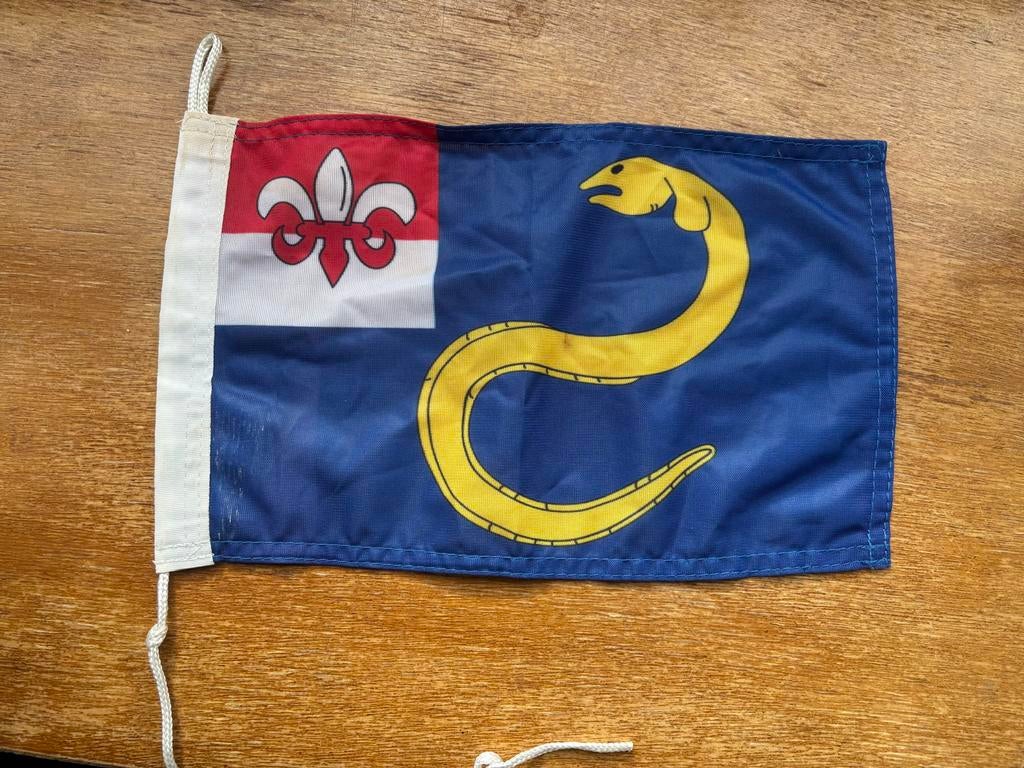 Dorpsvlag heeg bootvlaggetje 30 x 20 cm, Ophalen of Verzenden