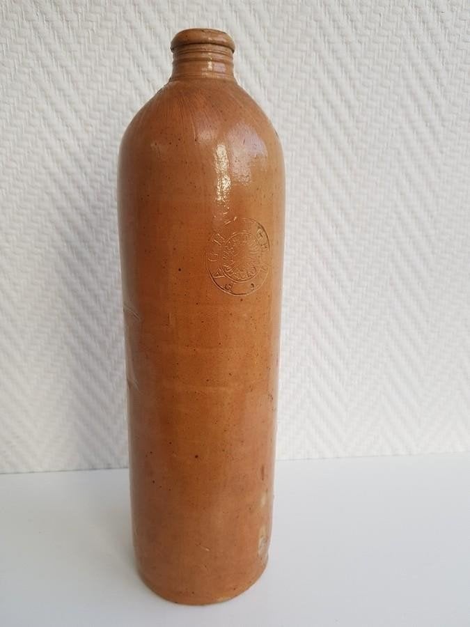 Fachingen Gres mineraalwater kruik, hoog 31,5 cm, Antiek en Kunst, Ophalen of Verzenden