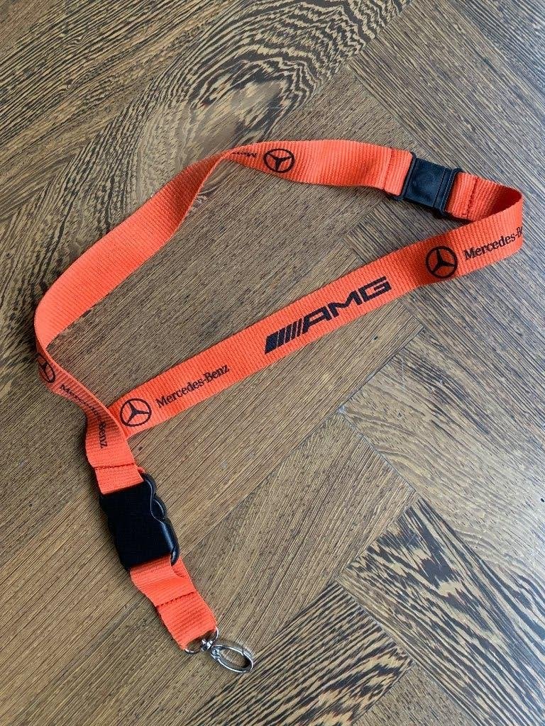 Sleutelkoord oranje Mercedes-Benz AMG nieuw, Ophalen of Verzenden, Nieuw, Mercedes, Mercedes-Benz