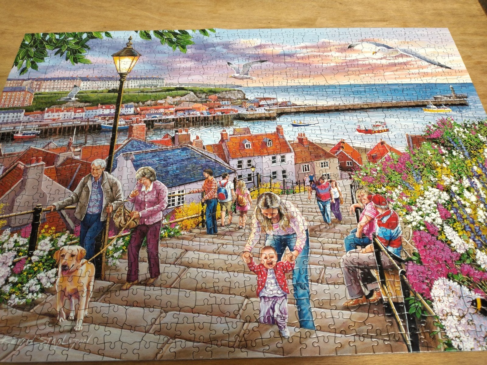 puzzel 1000 stukjes, Ophalen, 500 t/m 1500 stukjes, Zo goed als nieuw