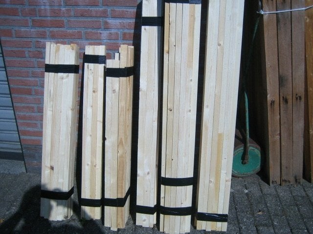 Balkjes, Doe-het-zelf en Verbouw, Hout en Planken, Ophalen of Verzenden, 50 mm of meer, Balk, Minder dan 200 cm