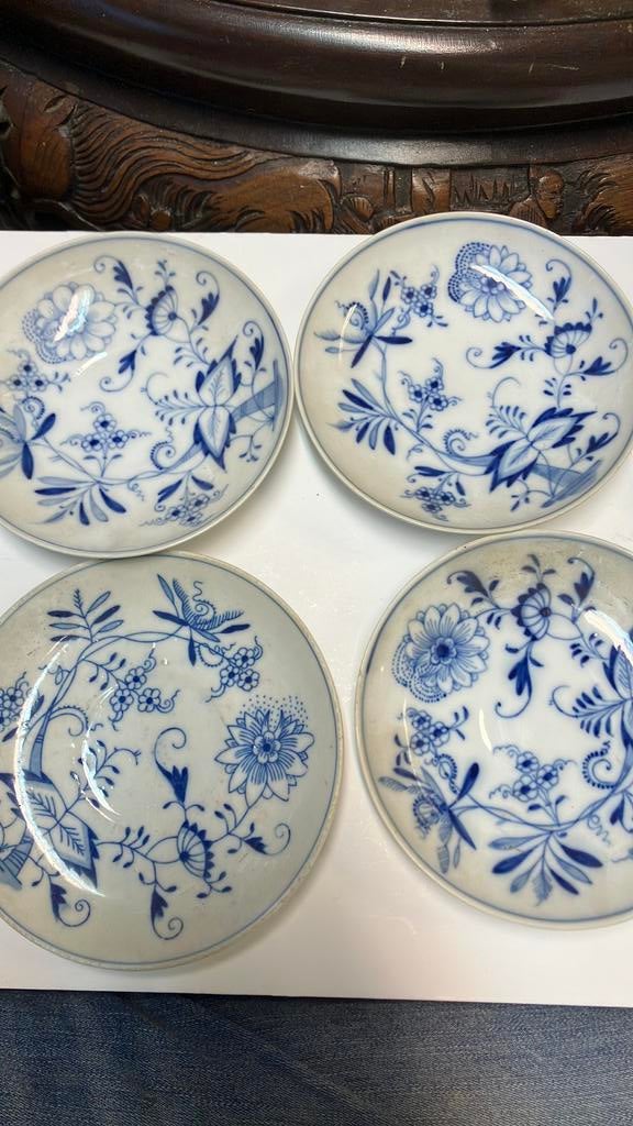 Meissen Porceleine schotels zwiebel muster, Ophalen of Verzenden